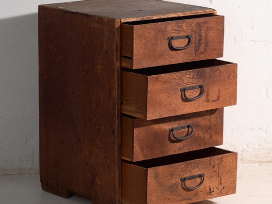 Antique Japanese tansu chest– Japan, circa 1910 – Chest of drawers (photo 2 of 40)