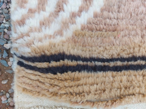 Einzigartiger marokkanischer Teppich aus Naturwolle 3x2 m – Teppiche & Läufer, Wool (photo 3 of 9)