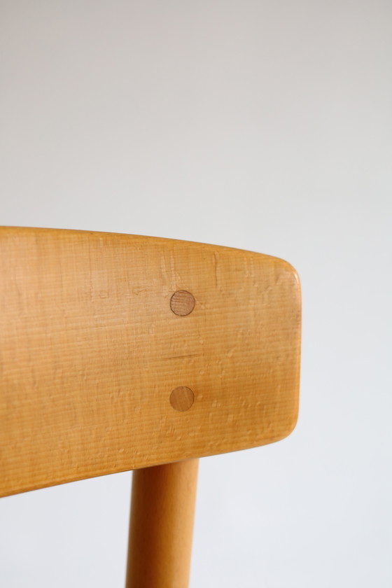 Ensemble de 4 chaises de salle à manger vintage, modèle J39 Folk Chair, 1947 – Fredericia, Wood (photo 6 of 11)