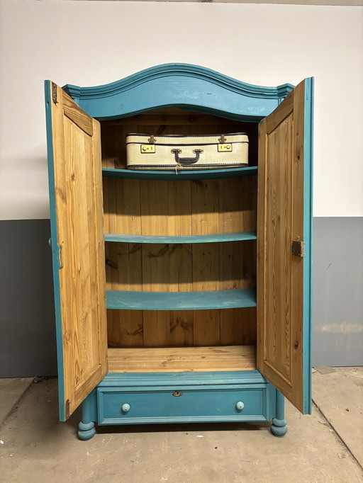 Antique Oak Cabinet With Character - Unique Carvings!