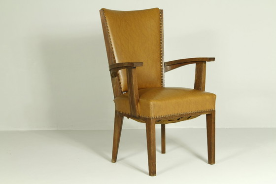 Image 1 of Sillones de H. Wouda para H. Pander & Zn., década de 1920, juego de 7