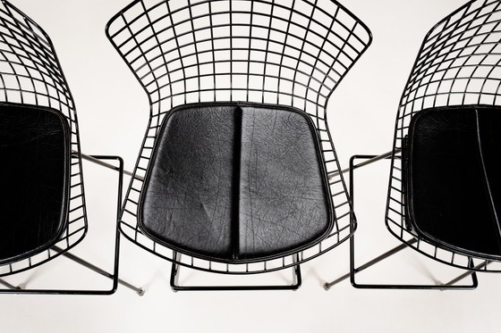 Image 1 of Set di 4 sgabelli da bar di Harry Bertoia per Knoll, 1980
