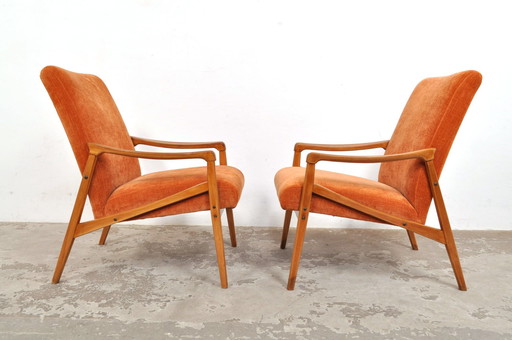 Ensemble de fauteuils Jiri Jiroutek 1960