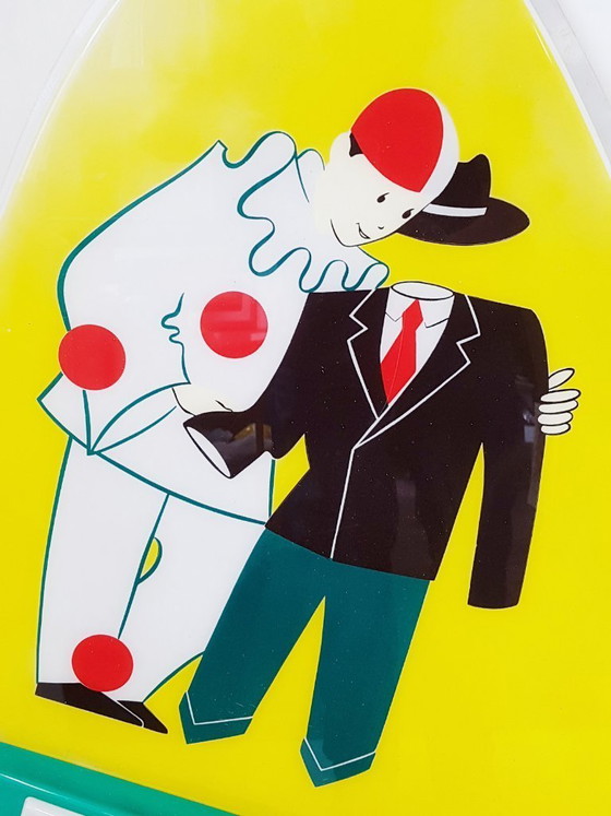 Image 1 of Insegna in plastica stampata degli anni '50 - Reynard Dyer - Vintage anni '50