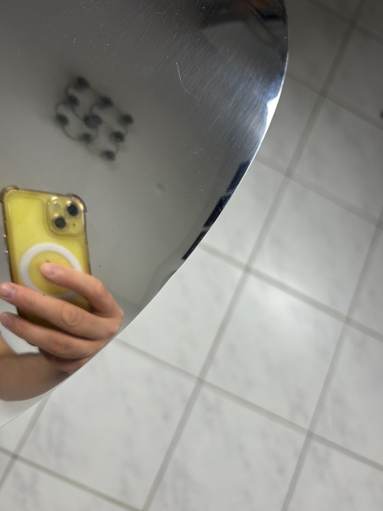 Image 1 of Vintage chrome pendant lamp Lisa Johansson-Pape for Orno