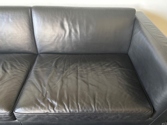 Image 1 of Magnifique canapé Minotti noir (modèle Copenhague)