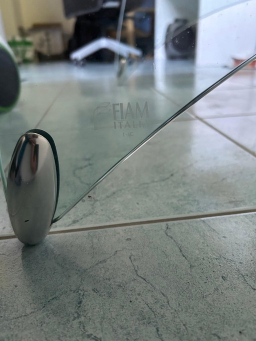 Table basse élégante en verre par Fiam Italia