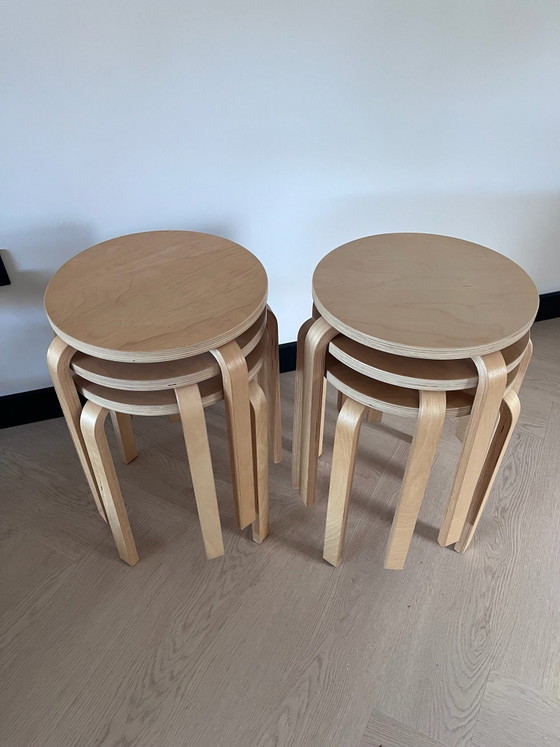 Set di 6 Sgabelli IKEA Frosta – Legno (photo 2 of 7)