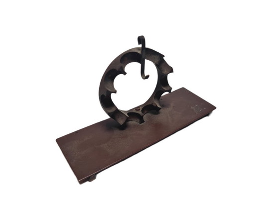 Art Deco Clock Stand, Sweden, 1900s – Bronze (photo 6 of 10)