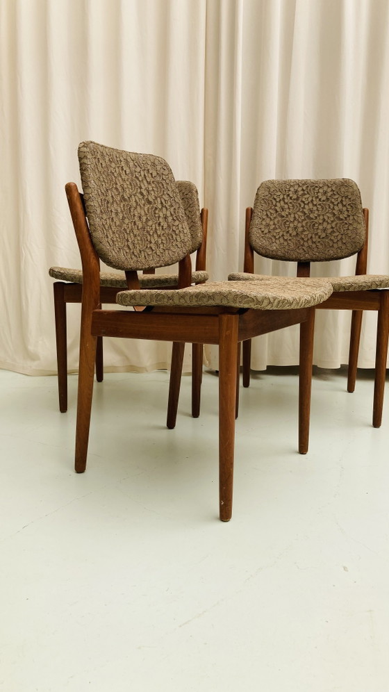 Image 1 of Stoelen Sibast, van Arne Vodder