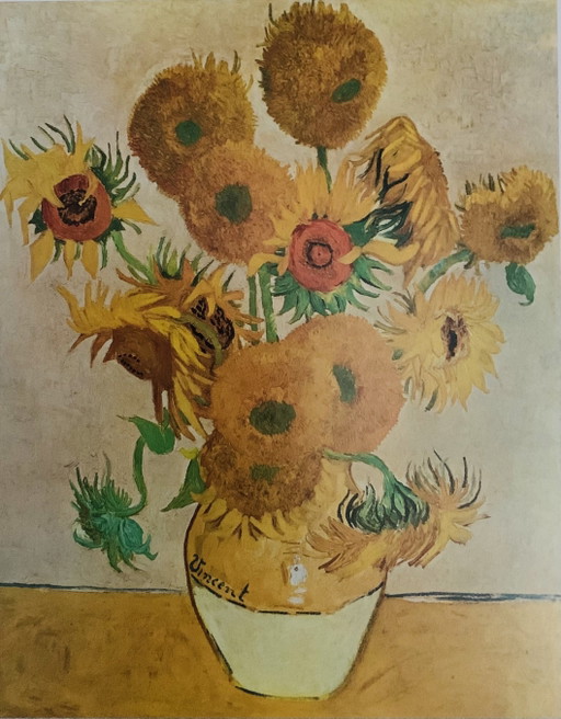 Vincent Van Gogh: “Girasoli, 1888”.