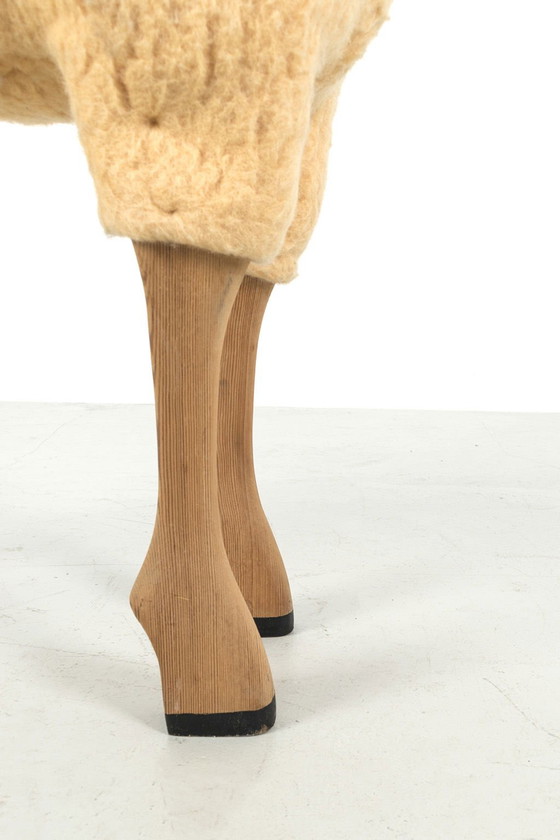 Image 1 of Hanns-Peter Krafft schaap kruk voor kinderen clone