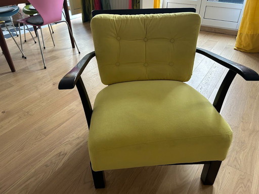 Een paar fauteuils uit het midden van de vorige eeuw.