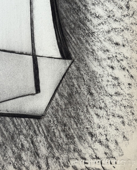 Image 1 of Silvin BRONKART “Seated Man” major work from 1955