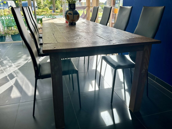 Sedie Zanotta Lialta con rivestimenti sfoderabili grafite, 8 pezzi – Set da pranzo, Aluminium, Polyester (photo 8 of 15)