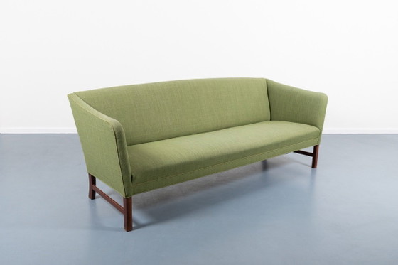 Image 1 of Ole Wanscher sofa for A.J. Iversen, 1950's Denmark