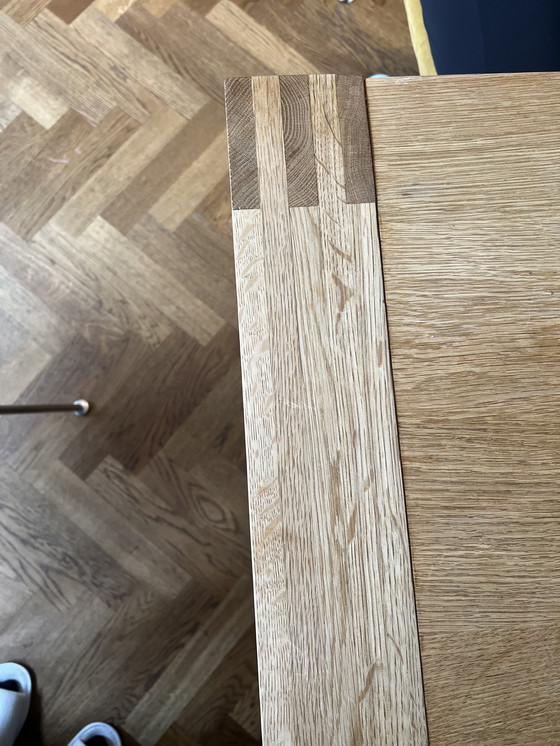 Image 1 of table de salle à manger en chêne massif