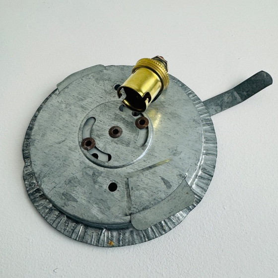 Image 1 of VINTAGE BUBBLE GLASS WALL LIGHT