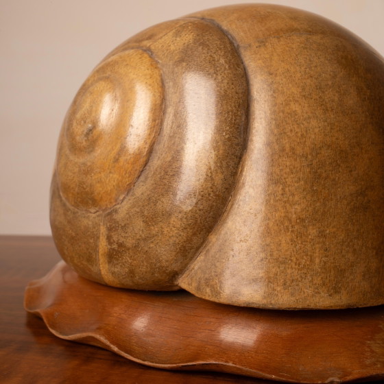 Aldo Tura Parchment Snail Table Lamp Mid Century 1940 – Paper, Brass, Mid Century Modern (photo 25 of 27)