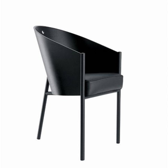 Image 1 of 6x  philippe starck costes stoelen zwart