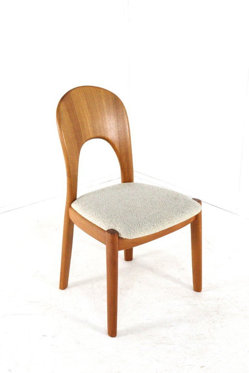 Set of 4 Koefoed Morten chairs 'Horve' vintage teak