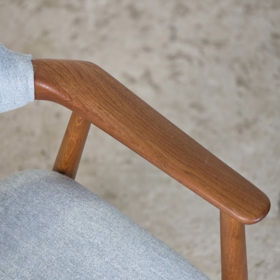 Image 1 of Glostrup, GM11 vintage jaren 60 Deense armstoel teak Scandi