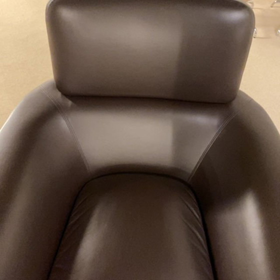 Image 1 of Minotti Blake fauteuil met poef