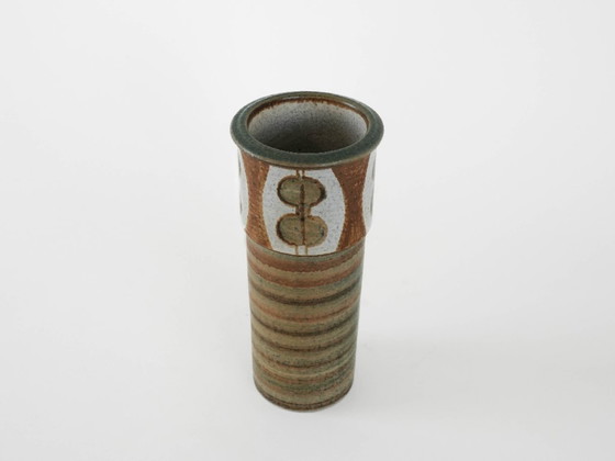 Image 1 of Keramikvase, dänisches Design, 1960er Jahre, Hersteller: Søholm, Designer: Svend Åage Jensen