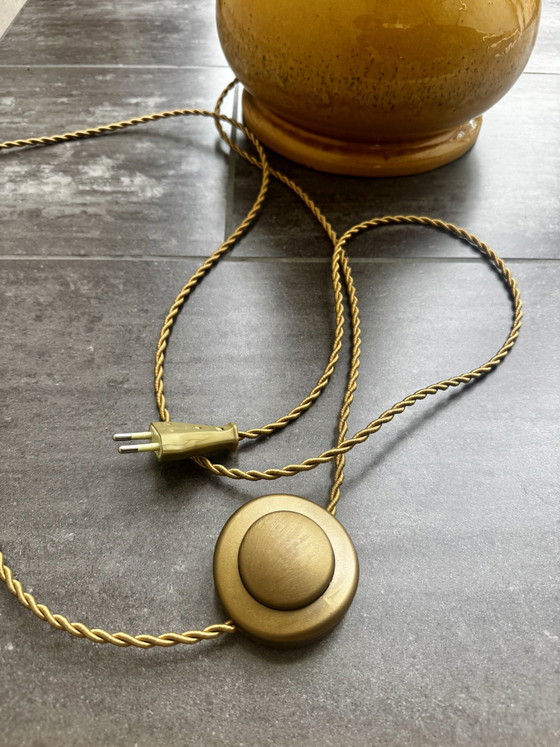Image 1 of Lampada in ceramica gialla Kaiser Idell