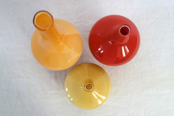 3 Blown Glass Vases by Johanna Jelinek for Ikea, 1990s (photo 4 of 15)