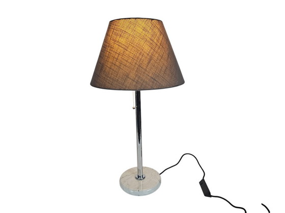 Image 1 of Mid-Century Modern – Tischleuchte – Marmorsockel – 3. Viertel des 20. Jahrhunderts