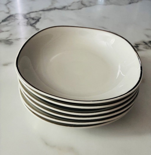 Schirnding Bavaria Porcelain Soup Plates