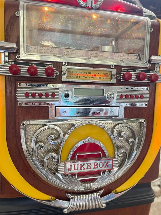 Radio CD Vintage Stile Jukebox di Polyconcept, 1997 – Oggetti decorativi, Cromo, Retro (photo 13 of 15)