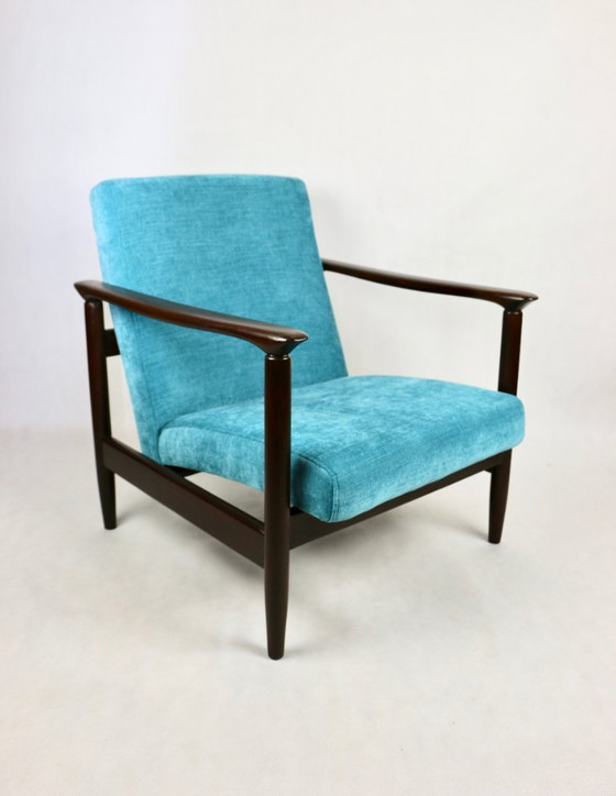 Image 1 of Blue Ocean GFM-142 Armchair by Edmund Homa, 1970s