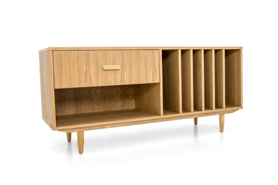 Image 1 of Tocadiscos y mueble de vinilo D-S12