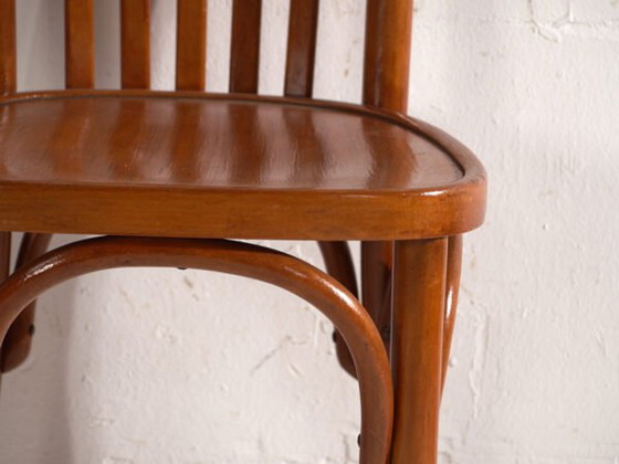 Set of 4 Antique chairs in Thonet style bentwood – Central Europe, circa 1930 #2 – Dining chairs (photo 27 of 40)