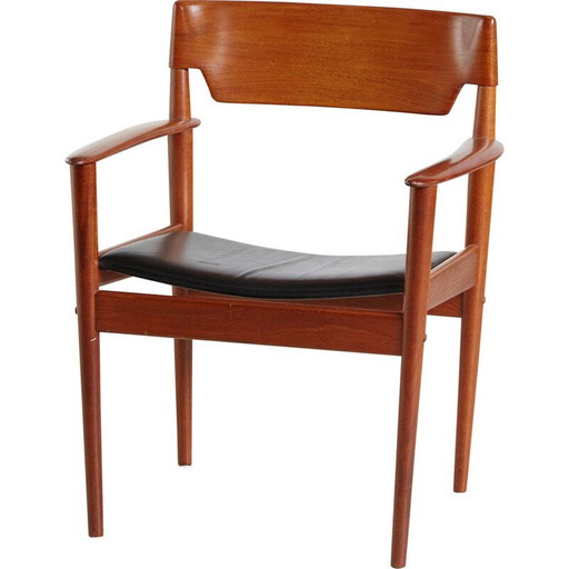 Fauteuil MK7485 Vintage Modèle PJ4-2 de Grete Jalk pour P. Jeppesen, Danemark, années 1960