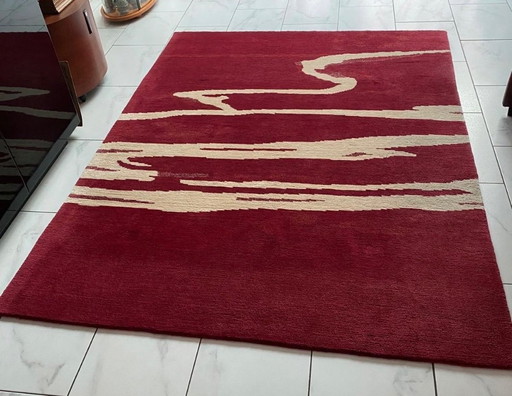 Handgeknüpfter persischer Teppich aus Derag-Wolle