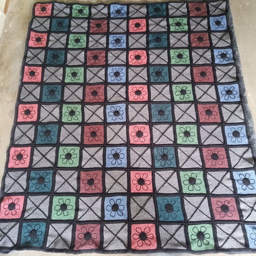 Large Crocheted Blanket