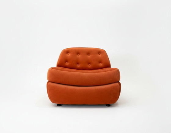 Image 1 of Oranger BUBBLE-Sessel aus den 1970er Jahren