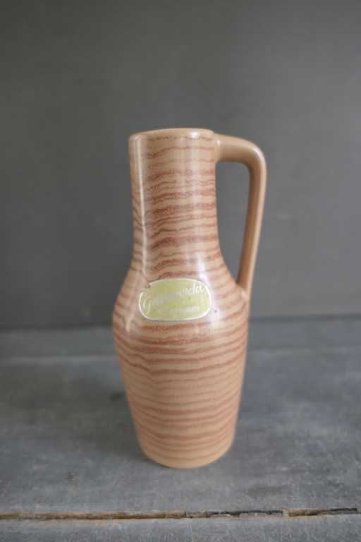 Vintage Gräfenroda VEB Werra 3 Vase GDR