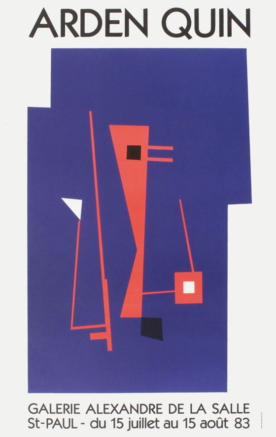 Image 1 of Carmelo ARDEN-QUIN Expo 83 - Affiche originale Galerie De La Salle 1983