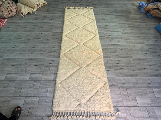 Handgemaakte wollen loopband 300x80cm – vloerkleden en tapijten, Wool (photo 2 of 8)