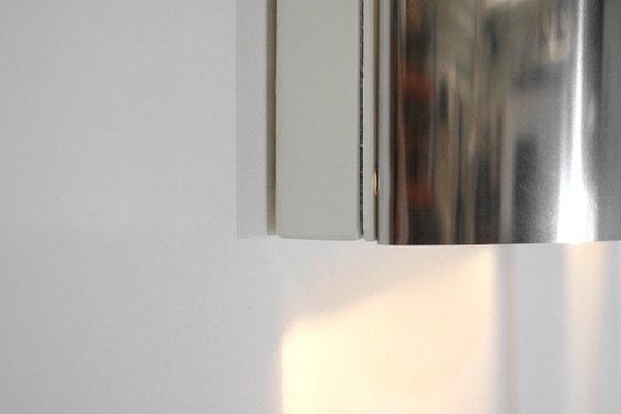 Image 1 of Applique Murale en Acier Inoxydable et Métal, de Style Contemporain