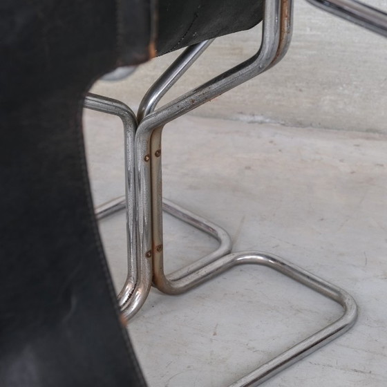 Image 1 of Mid-Century Set of 4 'Topos' Dining Chairs by Gruppo Dam for Busnelli