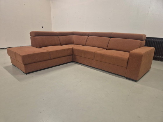 Image 1 of OFFERTA SPECIALE SHOWROOM - Divano angolare Rio - Cognac - Nuovo - Saldi