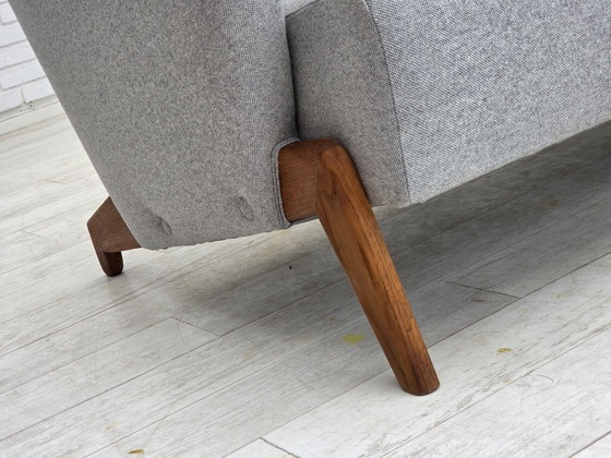 Image 1 of 1960s, Danish design by Arne Hovmand-Olsen, 3-seater sofa model 490, reupholstered.