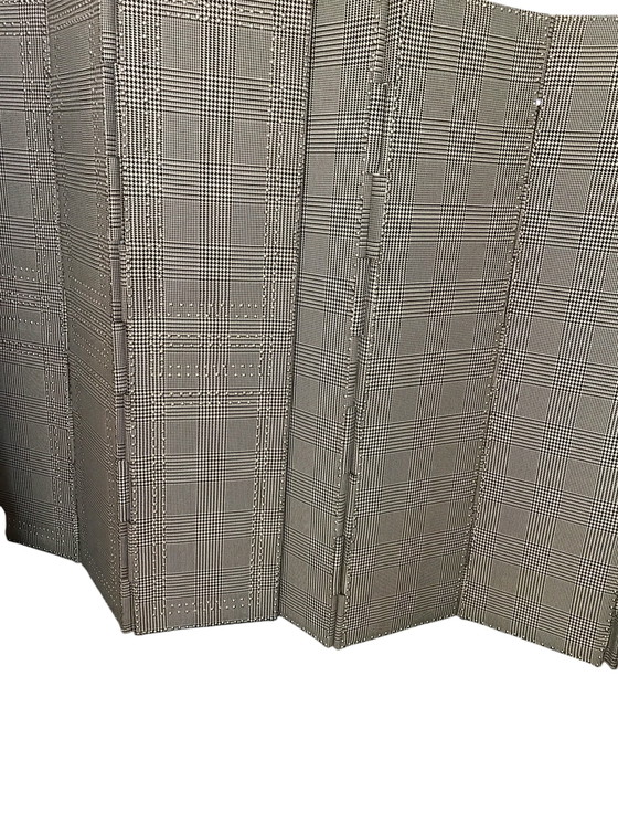 Image 1 of Kamerscherm, Roomdivider in uni naturel stof 180 x180