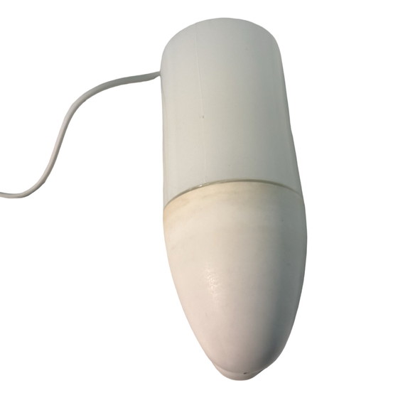 Image 1 of Bauhaus - Wandlamp - Kunststof voet en glazen kap - In de stijl van Wagenfeld / Ifo