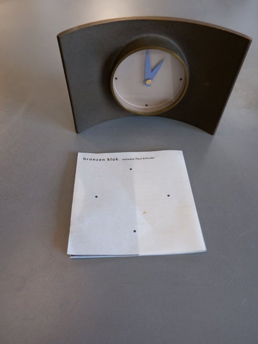 Orologio da scrivania PTT di Paul Schudel, anni '90